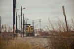 CSX MP15T Locomotive in the yard